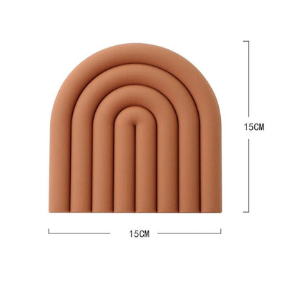 Tapete de Silicone Arco-Íris